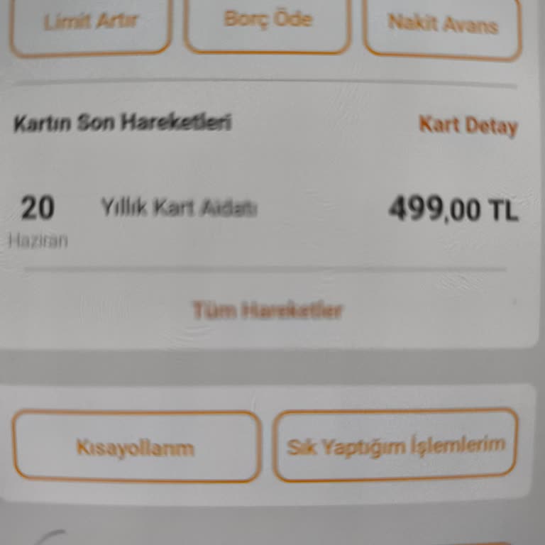 Kullanmadığım Kredi Kartı İçin Her Yıl Aidat Kesiliyor