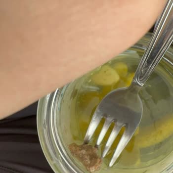 Tat Kornişon Turşusundan Sert Ve Yabancı Madde Çıkması