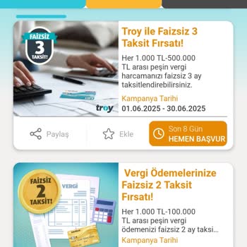 VakıfBank Troy Kart İle Vergi Ödemelerinde Taksitlendirme Sorunu Ve Mağduriyet