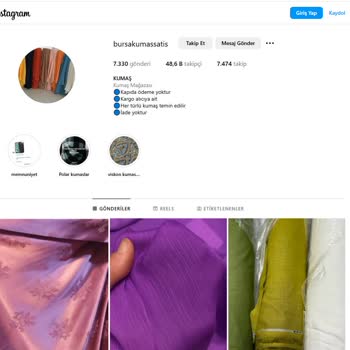 Bursakumassatis Aldığımız Ürünü Göndermiyor