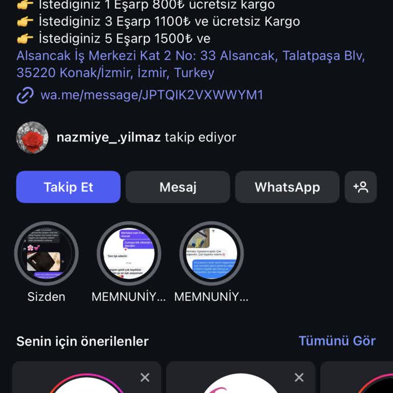 Selen_esarp İade İstiyorum