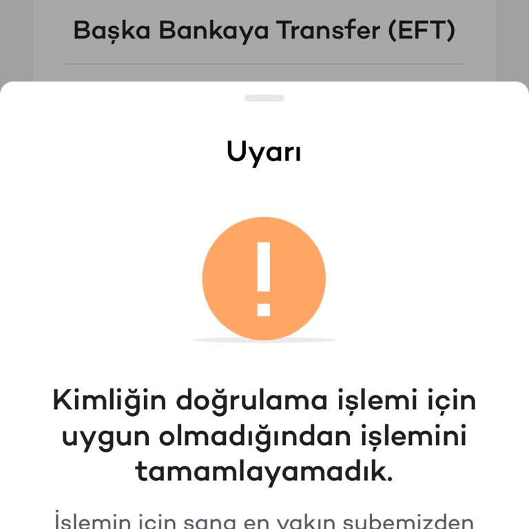 EFT Limit Artırımı İçin Şubede Ve Mobilde Yaşanan Sorunlar