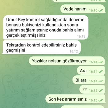 Bonus Kazancım Ve Ana Param Hesabımdan Silindi