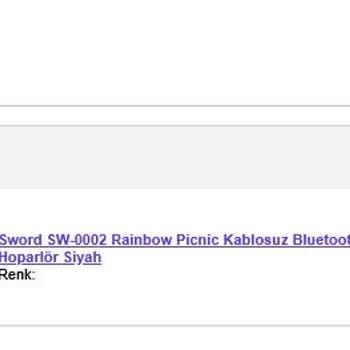 Sword Yetkili Servisi İlgilenmiyor