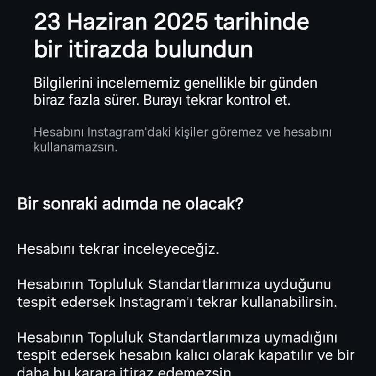 Instagram Hesabım Nedensiz Askıya Alındı, Mağdurum!