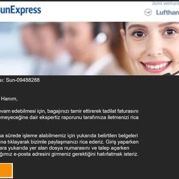 Bagajım Hasar Gördü, Sunexpress'ten Çözüm Ve İletişim Bekliyorum