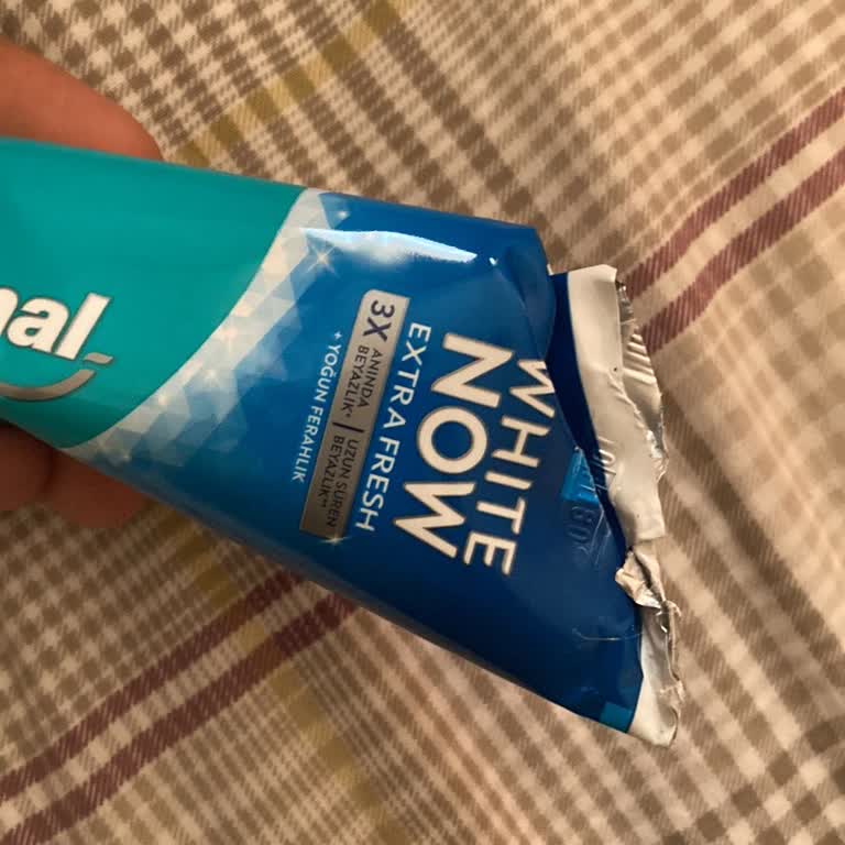 Diş Macunu Kutusunda Hasarlı Ürün Şoku