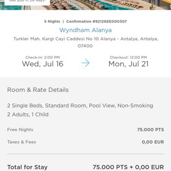 Her Şey Dahil Rezervasyonum Oda Kahvaltıya Dönüştürüldü