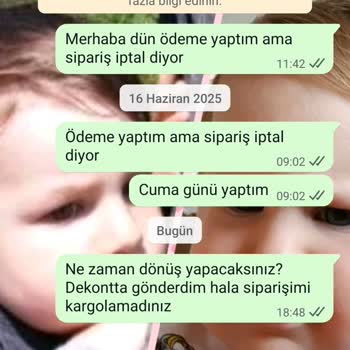 Ödeme Yapılan Ürünler Kargoya Verilmiyor, İletişime Dönüş Sağlanmıyor