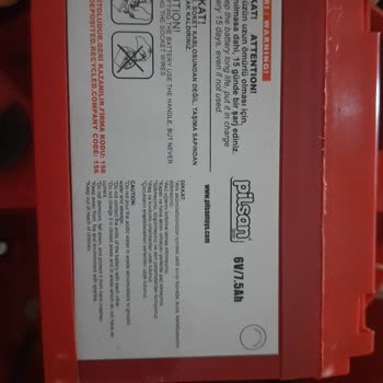 Aldığım 12V Akülü Araba 6V Çıktı Firmalar Sorumluluk Almıyor