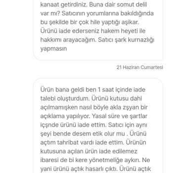 Hepsiburada Sahte Ürün İadesinde Müşteriyi Yalnız Bıraktı