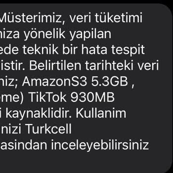 Turkcell'de İnternet Paketi Hızla Tükeniyor Ve Ek Paketler Çok Pahalı