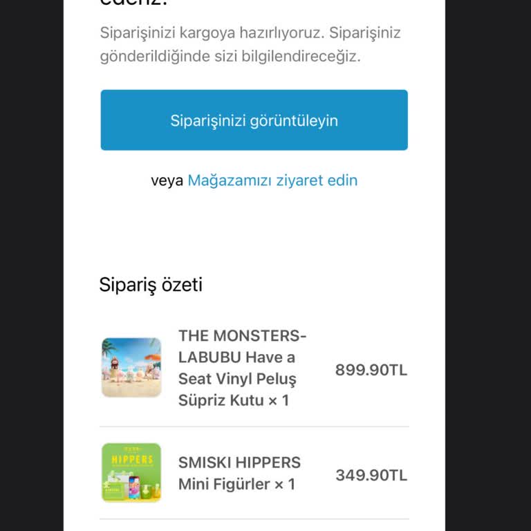Figürce Eksik Ürünler Ve İletişimsizlik Nedeniyle Mağduriyet Yaşıyorum