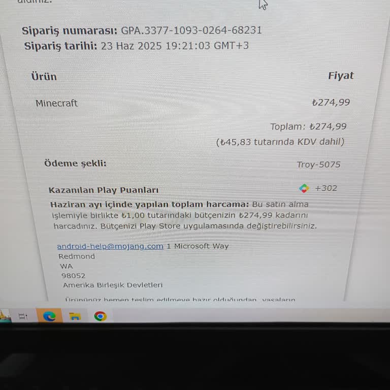 Minecraft Satın Alındı Ama Oyun Yok Para Çekildi