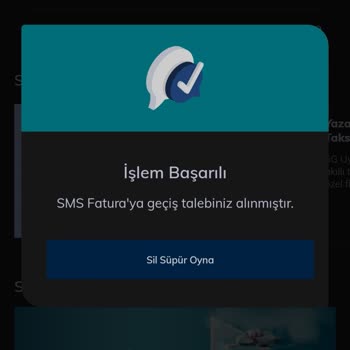 SMS Fatura Geçişinde Sürekli Sorun Ve Yetersiz Müşteri Hizmeti