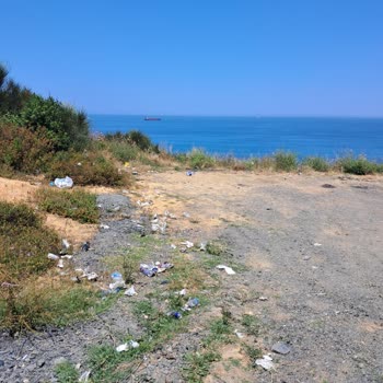 Sarıyer Belediyesi Kısırkaya Sahilinde Günübirlikçilerin Çevreyi Kirletme Sorunu