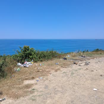 Sarıyer Belediyesi Kısırkaya Sahilinde Günübirlikçilerin Çevreyi Kirletme Sorunu