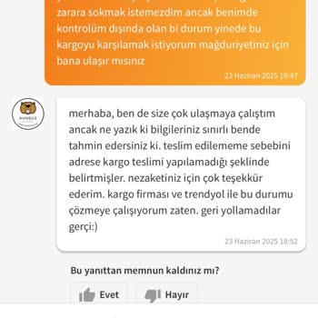 Aras Kargo Teslimat Sorunu Ve Şubede Ürün Vermeme Şikayeti