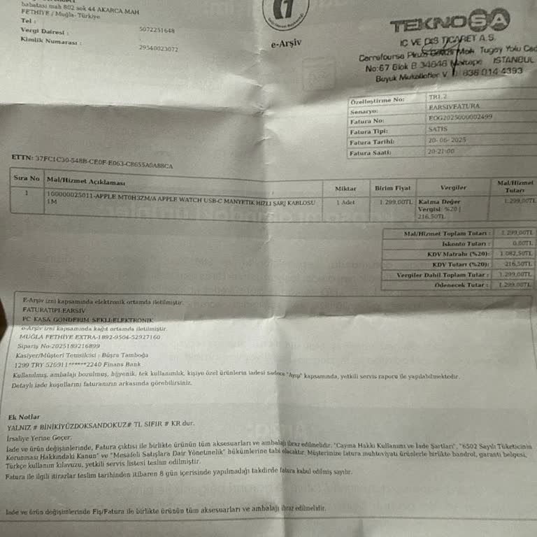 Yanlış Bilgiyle Satılan Ürünün İadesi Reddedildi