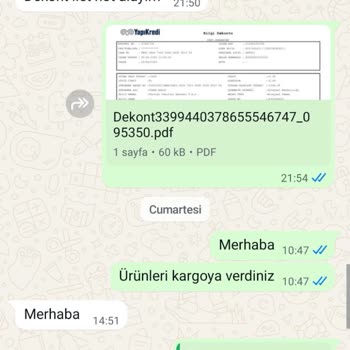 Sipariş Verdiğim Ürün Teslim Edilmedi, İletişim Kurulmadı