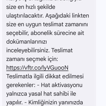 Vodafone Geçiş Sürecinde Sim Kart Teslim Edilmedi, Haksız İptal Ve Fiyat Artışıyla Mağduriyet