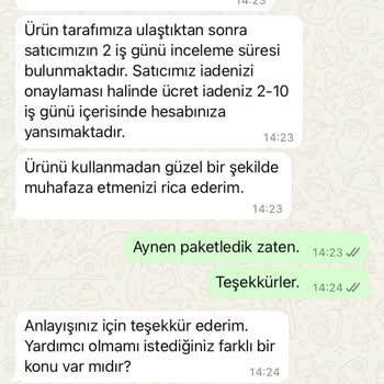 Deforme Ve Çizikli Ürün İadesi Haksız Yere Reddedildi