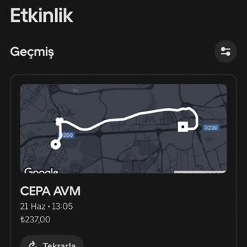 Uber Yolculuğunda Haksız Ücretlendirme Ve Müşteri Temsilcisi İlgisizliği