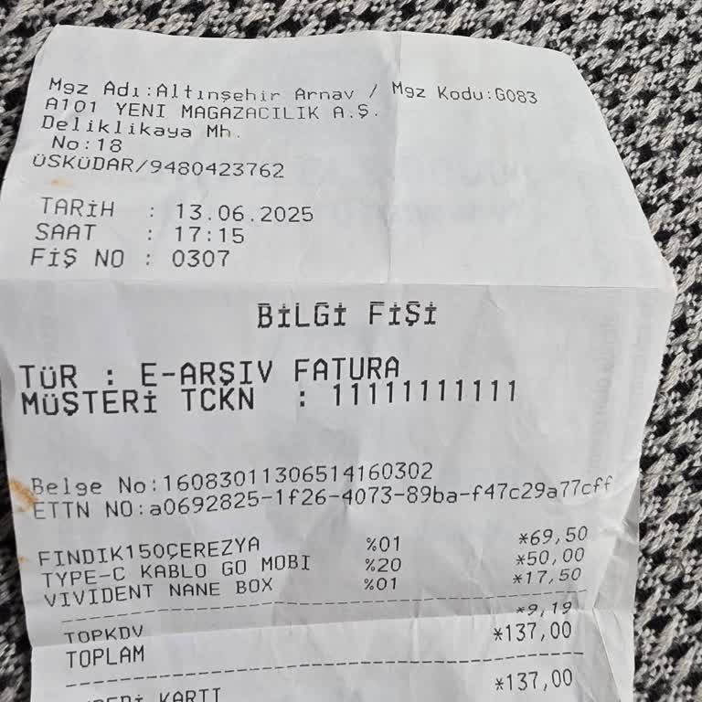 A101 Mağazasında Elektronik Ürün İadesi Kabul Edilmedi