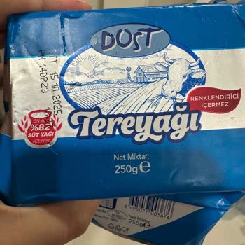 Son Kullanma Tarihi Geçmemiş Tereyağının Küflü Çıkması