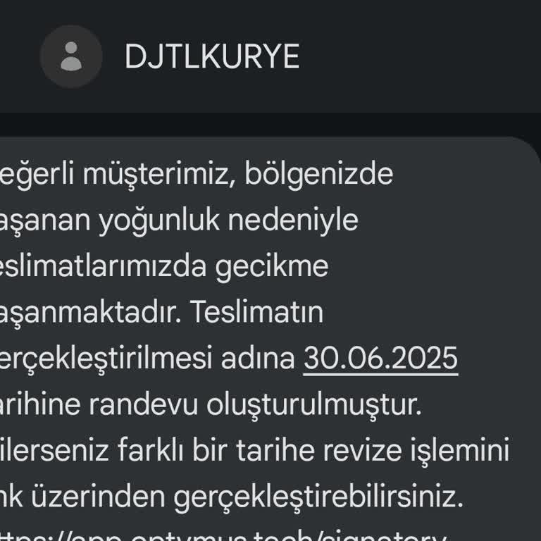 Hat Teslimatında Yaşanan Gecikme Ve Mağduriyet