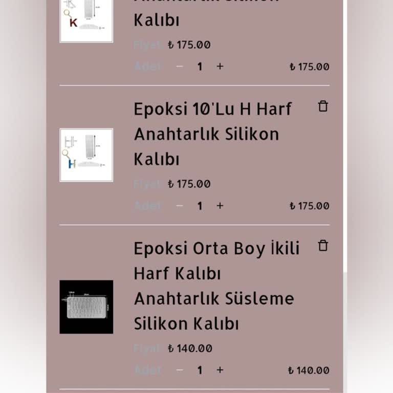 Epoksimold.com Tüm Hafta Kargoya Verilmesini Bekledim Ama Yok