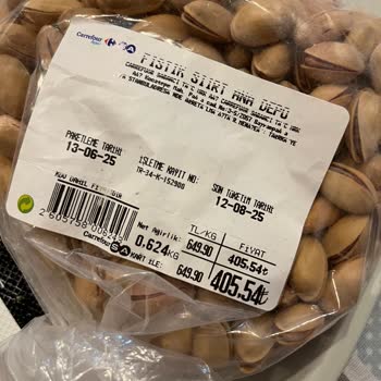 Carrefour'dan Satın Alınan Siirt Fıstığının Bayat Ve Kalitesiz Çıkması