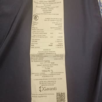 Apeks Life Deneme ve İade Yok Mağazada Mağduriyet Yaşadım