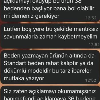 Tesetturhan.com'da Standart Beden Sorunu Ve İade Problemi