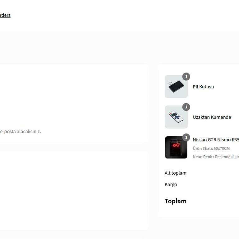 Neonbir Siparişim Haftalardır Teslim Edilmedi Müşteri Hizmetleri Yanıtsız