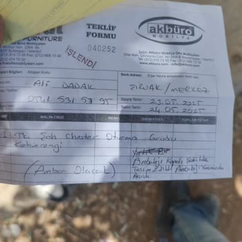 Geciken Teslimat, Hasarlı Ürün Ve İade Sorunu: Akbüro Ofis Mobilyalarında Hayal Kırıklığı