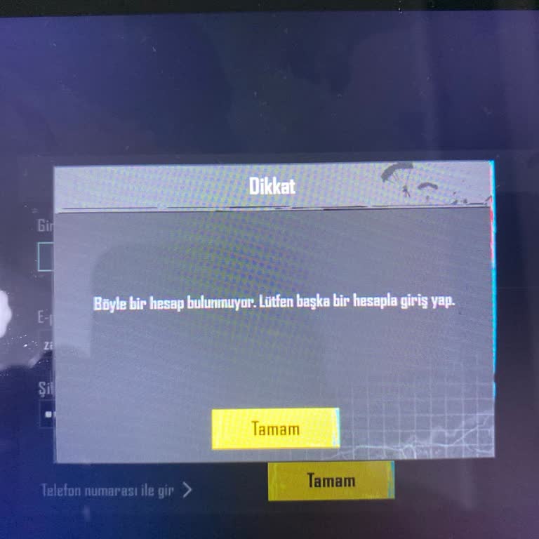 Satın Aldığım Hesaba Giriş Yapılamıyor, Para İadesi İstiyorum