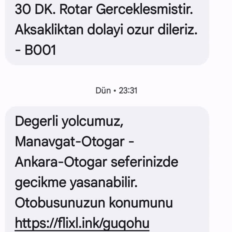 Kamil Koç Seferinde Gecikme Ve Rakip Firmalara Göre Geç Varış Mağduriyeti