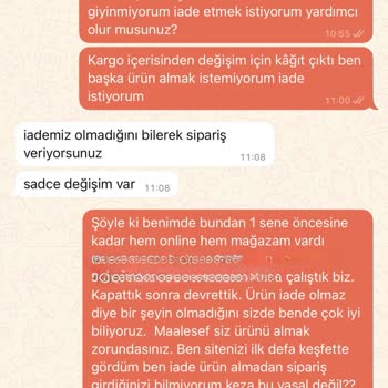 Para İadesi Yapılmadı, Yanıltıcı Ürün Ve Kötü Müşteri Hizmeti
