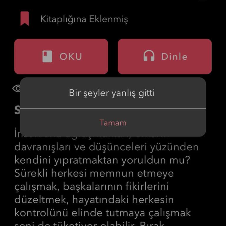 Ücretli Kitup Üyeliğinde Kitap Okuma Ve Dinleme Sorunları