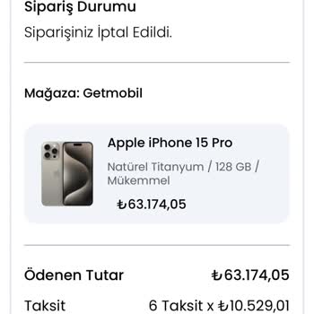 Siparişlerim Sürekli İptal Ediliyor, Mağdur Oldum