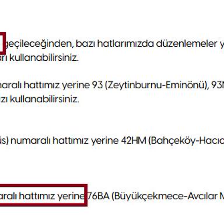 76C Otobüsünün Kaldırılmasıyla Büyükçekmece Halkı Mağdur Edildi