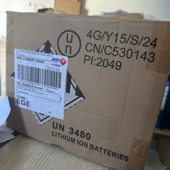 I Could Not Return Lithium Battery to Aras Kargo Branch