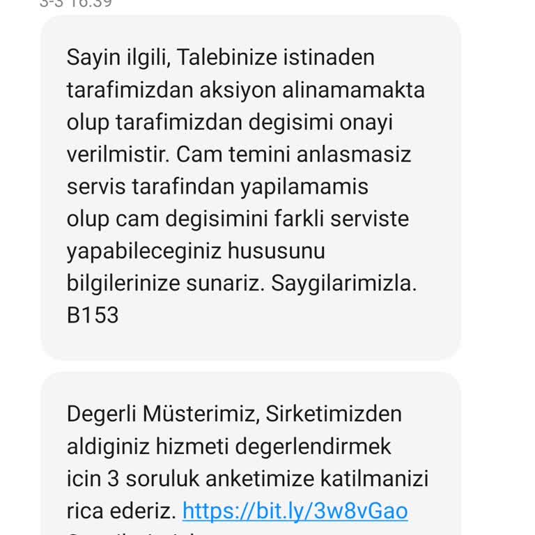 Kasko Poliçesi Sonrası Cam Hasarı Sürecinde Yaşanan Mağduriyet