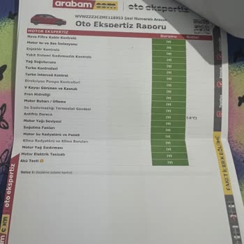 Ekspertiz Raporunda Gizlenen Araç Arızası Nedeniyle Mağduriyet Yaşadım