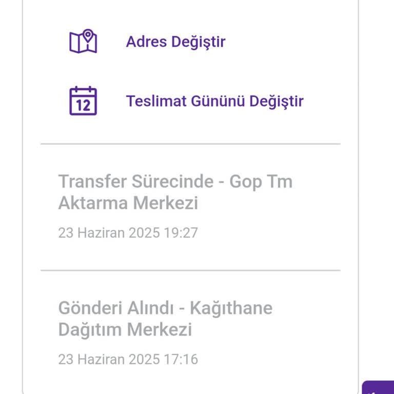 Kargomun Transfer Merkezinde Beklemesi Ve Teslimat Gecikmesi