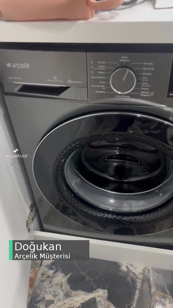 Arçelik Çamaşır Makinesi Defalarca Arıza Verdi videonun kapak resmi