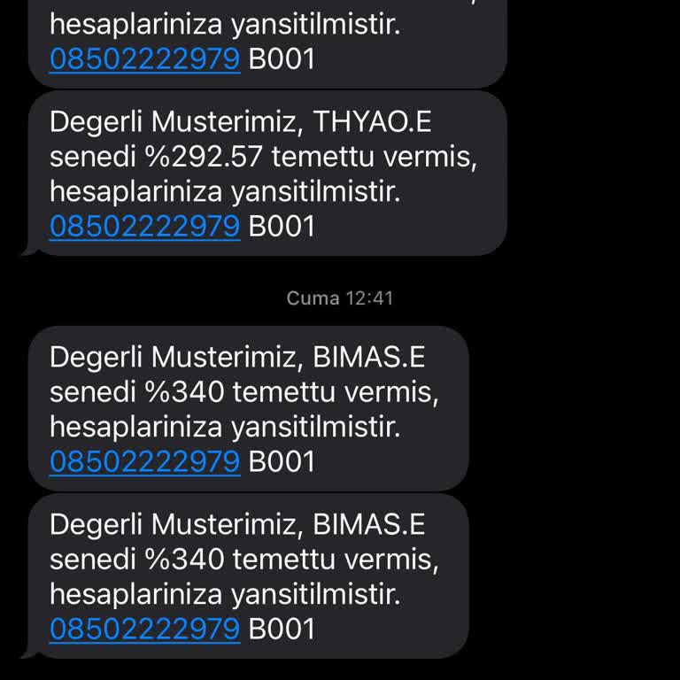 Ziraat Bankası'nda Temettü Ödemeleri Hesabıma Yatmadı