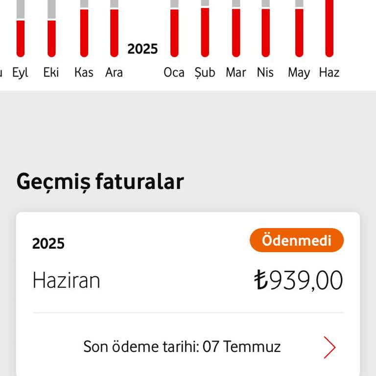 Vodafone Bilgim Dışında Tarife Değişikliğiyle Fatura İki Katına Çıktı, Çözüm Bekliyorum