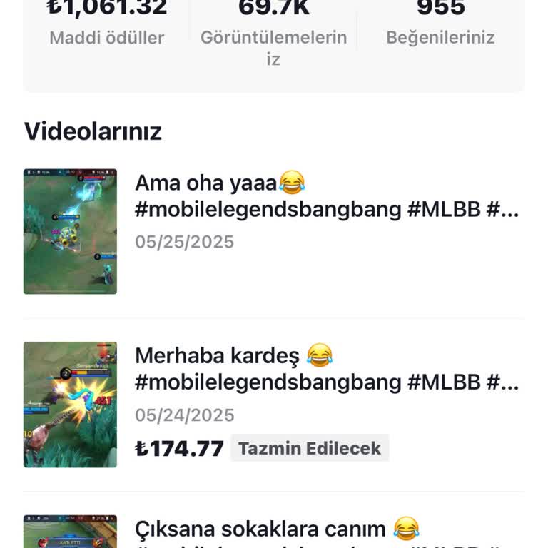 Mobile Legends Bang Bang TikTok Etkinliği Ödemesi Yapılmadı